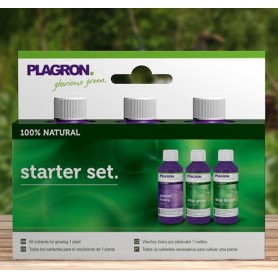 STARTER SET 100% NATURAL PLAGRON STARTER SET 100% NATURAL PLAGRON