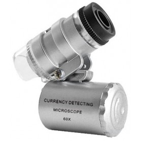 MINI-MIKROSKOP 60X MIT LED-BELEUCHTUNG MINI-MIKROSKOP 60X MIT LED-BELEUCHTUNG