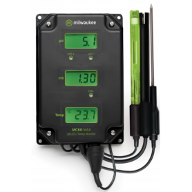 MILWAUKEE MC811 PH-EC-TEMP CONTINUOUS COMBO METER MILWAUKEE MC811 PH-EC-TEMP CONTINUOUS COMBO METER