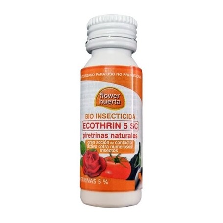 ECOTHRIN 5 SC PIRETRINAS NATURALES FLOWER HUERTA
