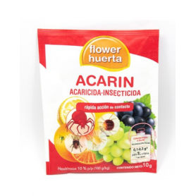 ACARIN ACARICIDE - INSECTICIDE 10G FLOWER HUERTA ACARIN ACARICIDE - INSECTICIDE 10G FLOWER HUERTA