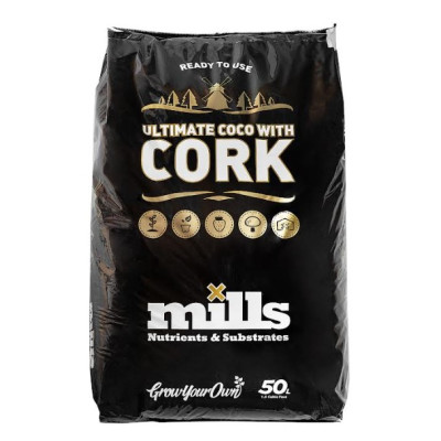 SUBSTRAT ULTIMATE COCO WITH CORK 50 L MILLS