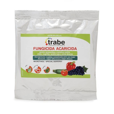 FUNGIZIDISCHES UND AKARIZIDES SCHWEFELMITTEL VON TRABE 50 G